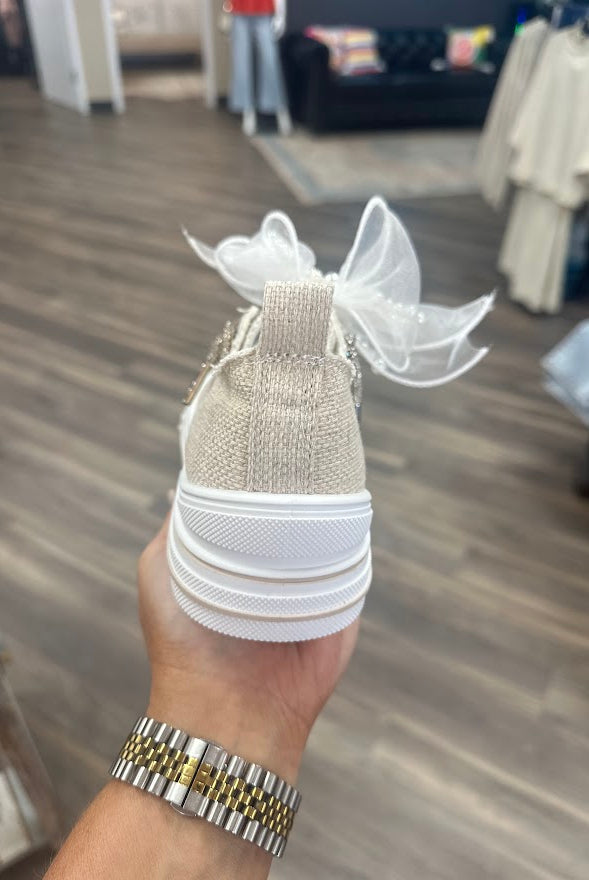 Aman Pearls Sneaker by Very G