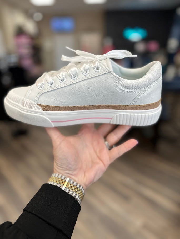 corkys sneakers, pink stripe sneakers, platform sneakers women, corkys platform shoes, cute comfortable sneakers, white fashion sneakers, casual platform shoes