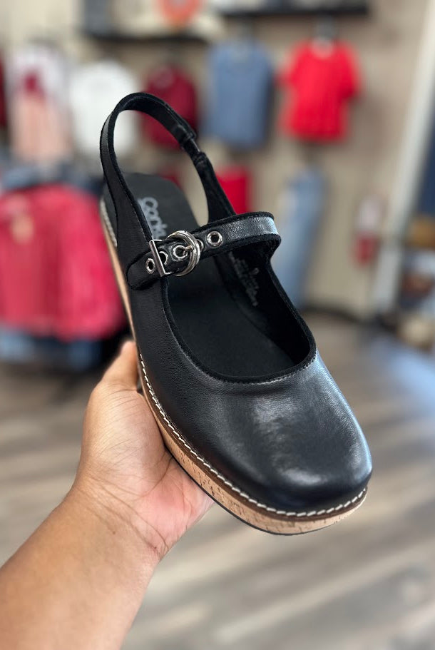 Corkys Pity Party Black Wedge