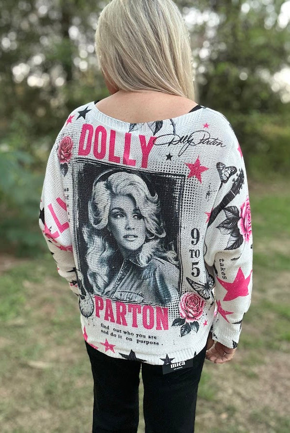 Dolly Parton Graphic Long Sleeve Top