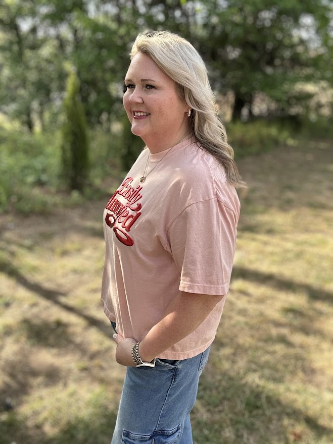“Easily Annoyed” Cropped Graphic Tee