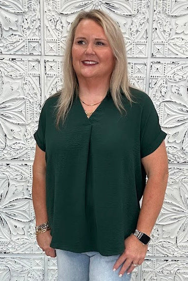 Essential Air Flow V-Neck Blouse