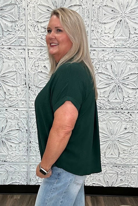 Essential Air Flow V-Neck Blouse