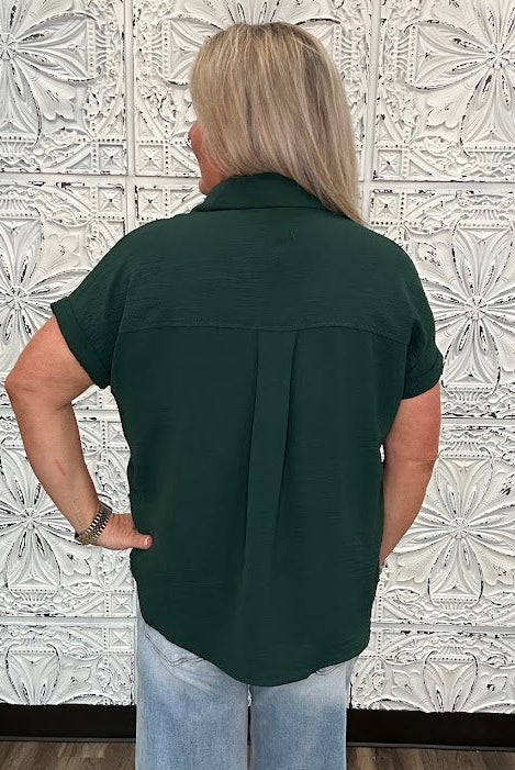 Essential Air Flow V-Neck Blouse