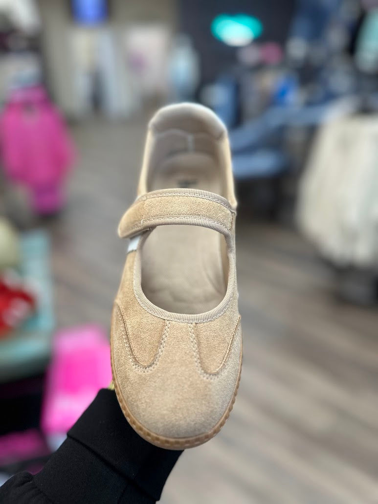 Mary Jane sneaker, Corkys shoes, casual sneakers for women, suede Mary Jane, red sneakers, taupe sneakers, everyday comfort shoes, boutique sneakers