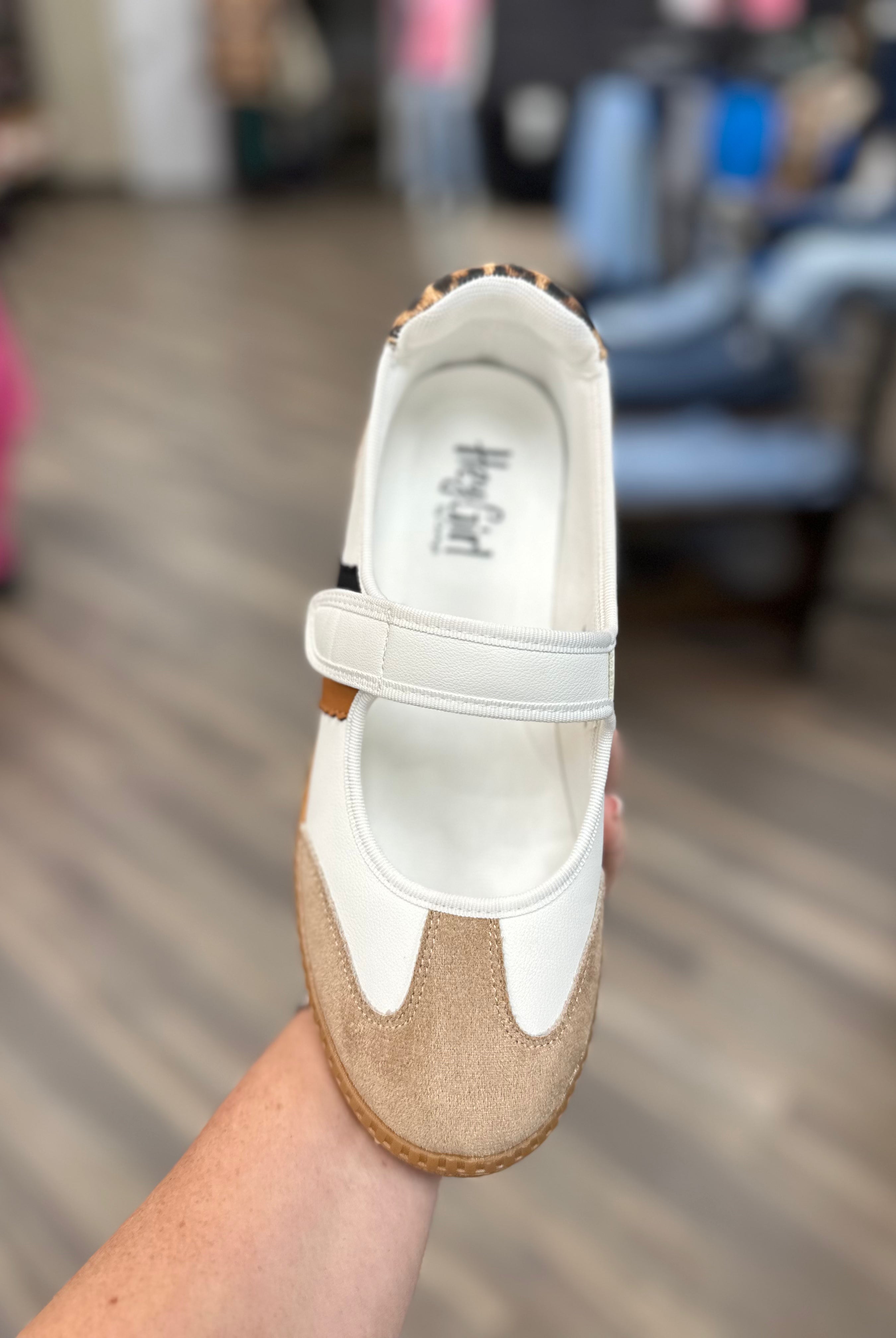 Mary Jane sneaker, Corkys shoes, casual sneakers for women, suede Mary Jane, red sneakers, taupe sneakers, everyday comfort shoes, boutique sneakers