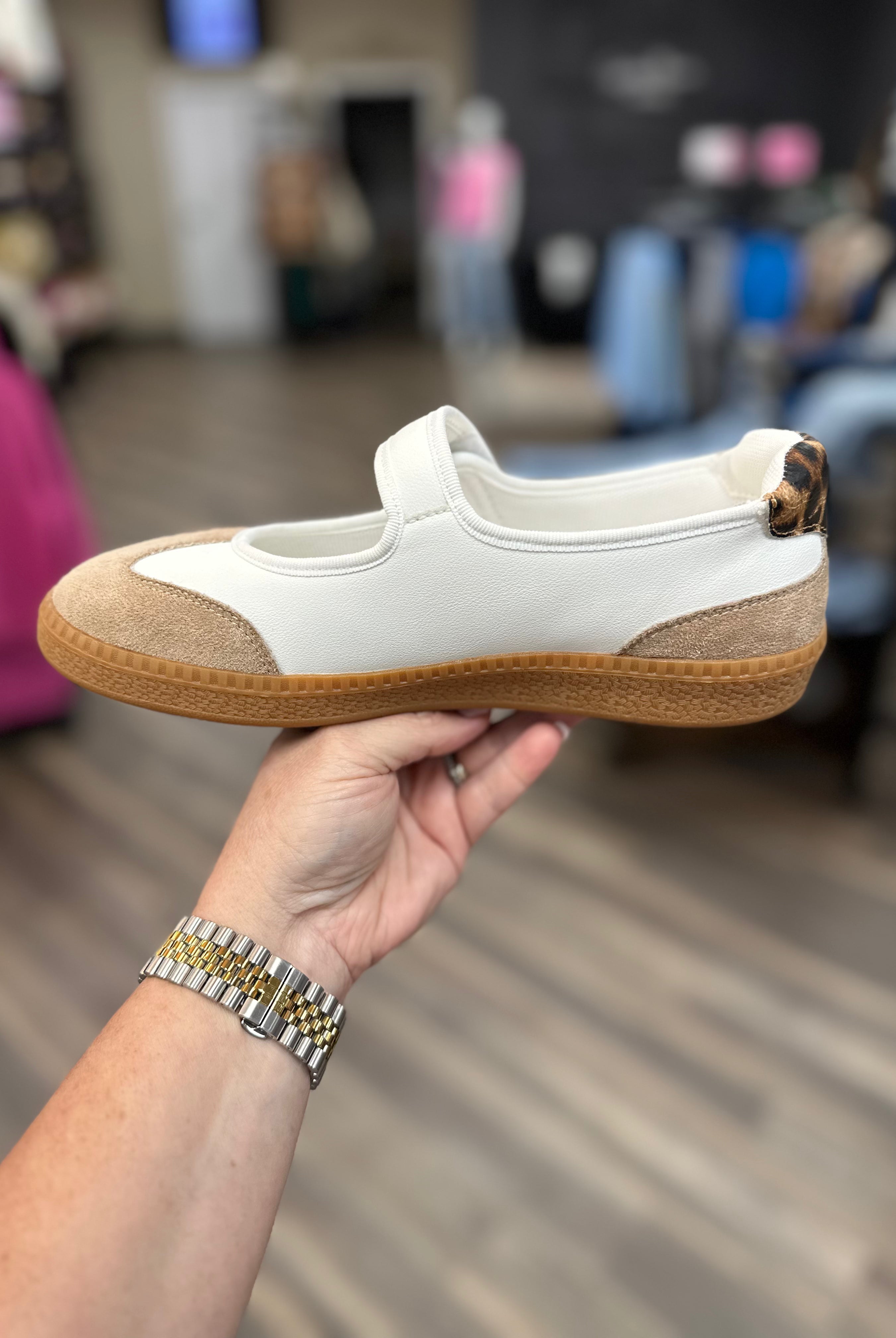 Mary Jane sneaker, Corkys shoes, casual sneakers for women, suede Mary Jane, red sneakers, taupe sneakers, everyday comfort shoes, boutique sneakers