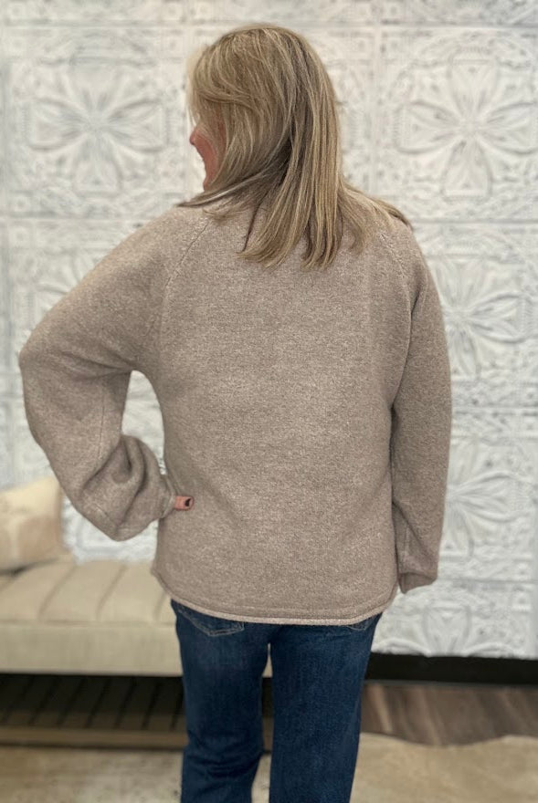 Mallard Duck Graphic Cozy Knit Sweater