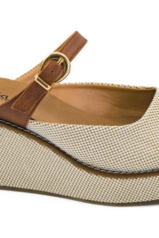 Corkys wedges, platform wedge sandals, leopard wedge sandals, neutral wedge shoes, Corkys Treat Yourself, women’s dressy wedges