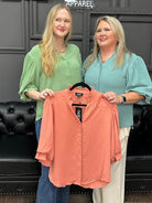 balloon sleeve blouse, 3/4 sleeve blouse, women’s woven top, workwear blouse, boutique tops, everyday blouse, Gypsy River Apparel