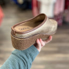 Corky's Better Half Gold Wash Metallic Clog
