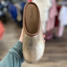 Corky's Better Half Gold Wash Metallic Clog
