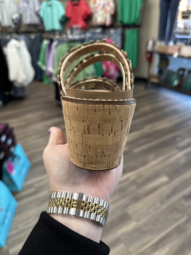 corkys wedges, corkys lets be friends sandals, gold wedge sandals, floral wedge sandals, cork platform wedges, comfortable corkys shoes
