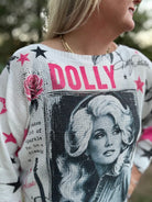 Dolly Parton Graphic Long Sleeve Top