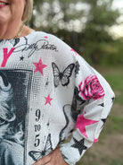 Dolly Parton Graphic Long Sleeve Top