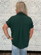 Essential Air Flow V-Neck Blouse