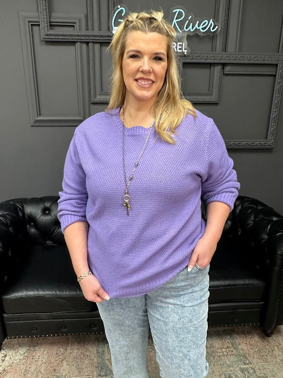 round neck sweater, basic sweater, midweight sweater, women’s knit sweater, everyday sweater, layering sweater, boutique sweaters, Gypsy River Apparel