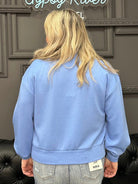 scuba pullover, half zip pullover, women’s casual sweatshirt, soft stretch pullover, boutique pullovers, everyday tops, Gypsy River Apparel