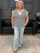 judy blue distressed jeans, high waist straight leg jeans, mineral wash denim women, vintage straight jeans, edgy boutique denim, women’s stretch jeans