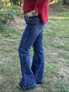 Judy Blue Petite Trouser Flare Jeans
