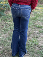 Judy Blue Petite Trouser Flare Jeans