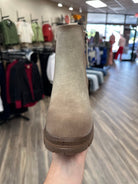 Maeve Suede Lug Sole Ankle Boot
