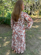 Mosaic Tiered Maxi Dress