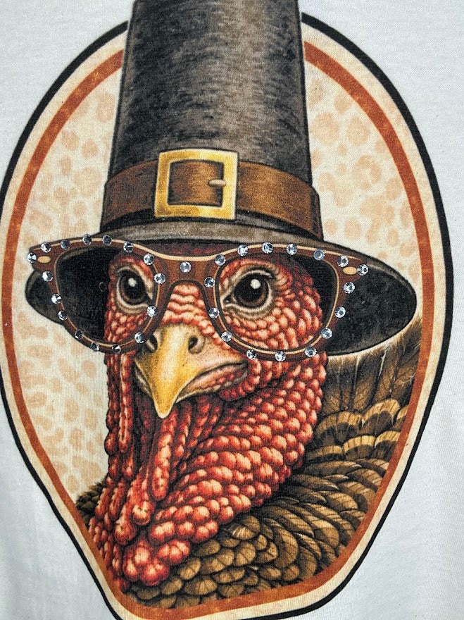 Pilgrim Turkey Graphic Long Sleeve Tee