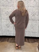 Soft Modal 2-Piece Tank Dress & Long Sleeve Top Set