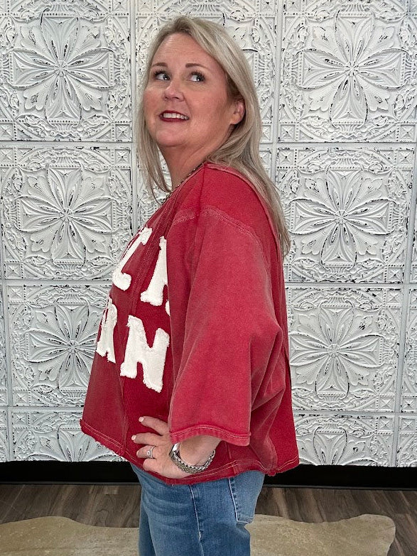 Touch Down Oversized Sweatshirt