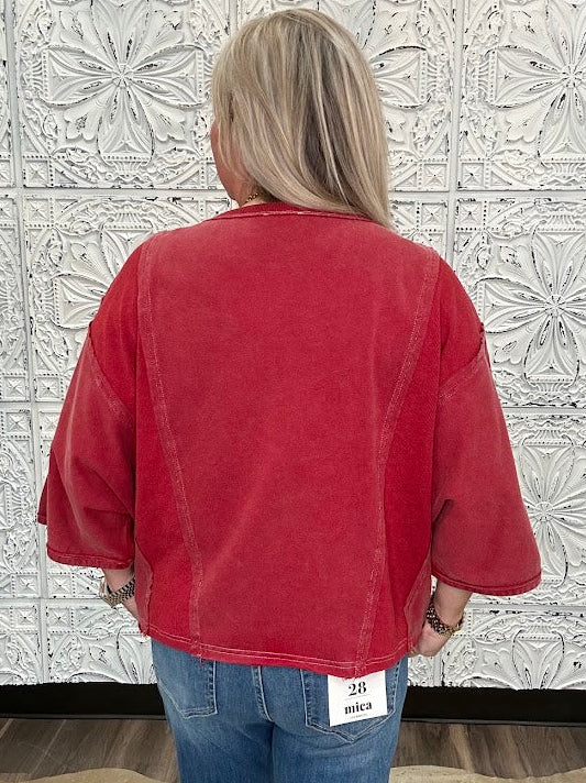 Touch Down Oversized Sweatshirt