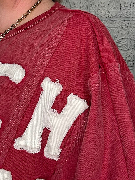 Touch Down Oversized Sweatshirt