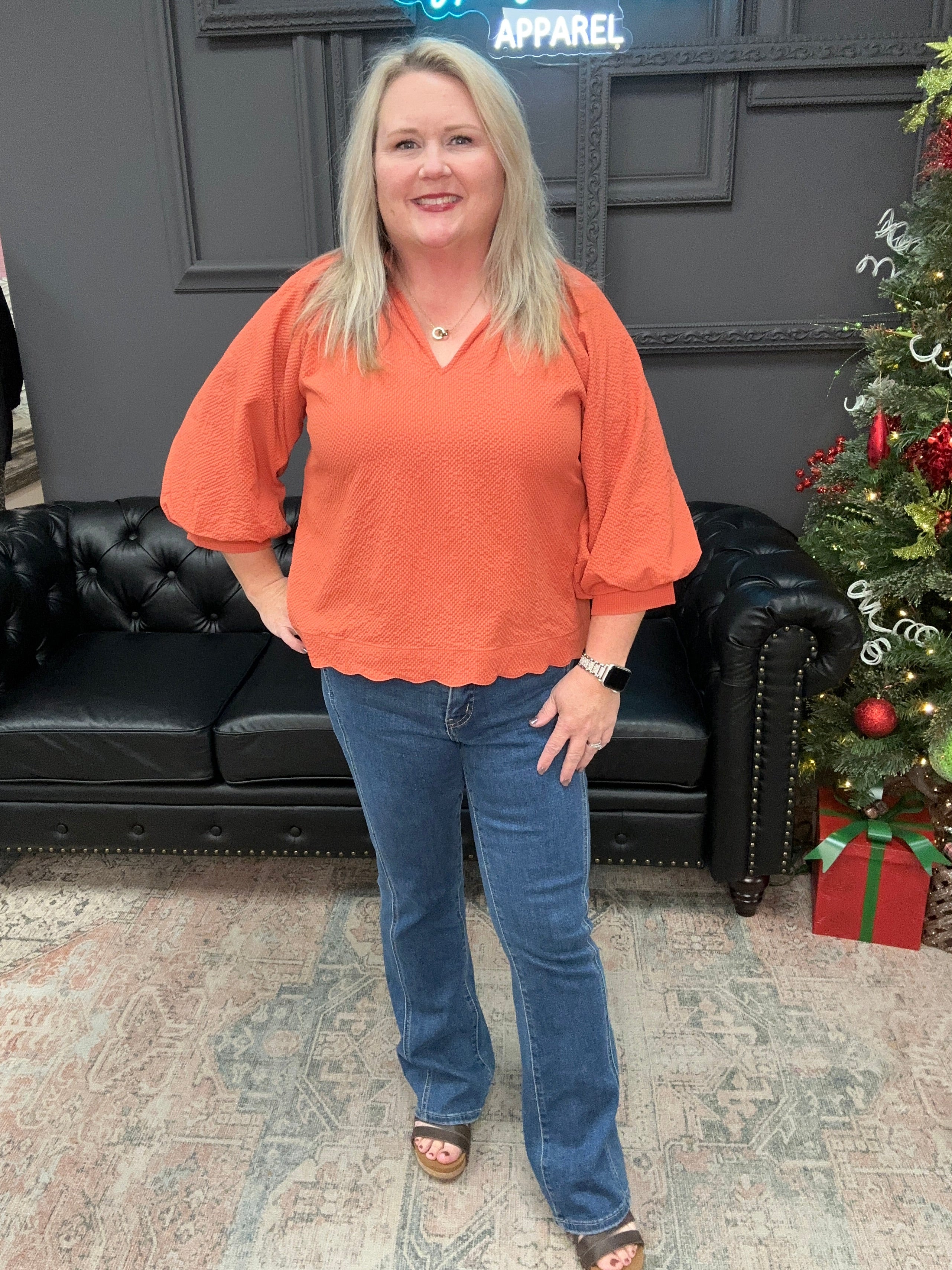 tummy tuck jeans, bootcut jeans, high rise denim, slimming jeans, side panel jeans, stretch bootcut denim, shaping jeans, women’s boutique denim, flattering fit jeans, tummy control bootcut