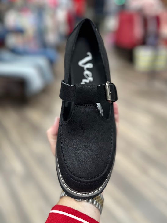Very G Roni Black Mary Jane Loafer