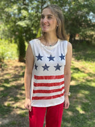Vintage Stars and Stripes Tank